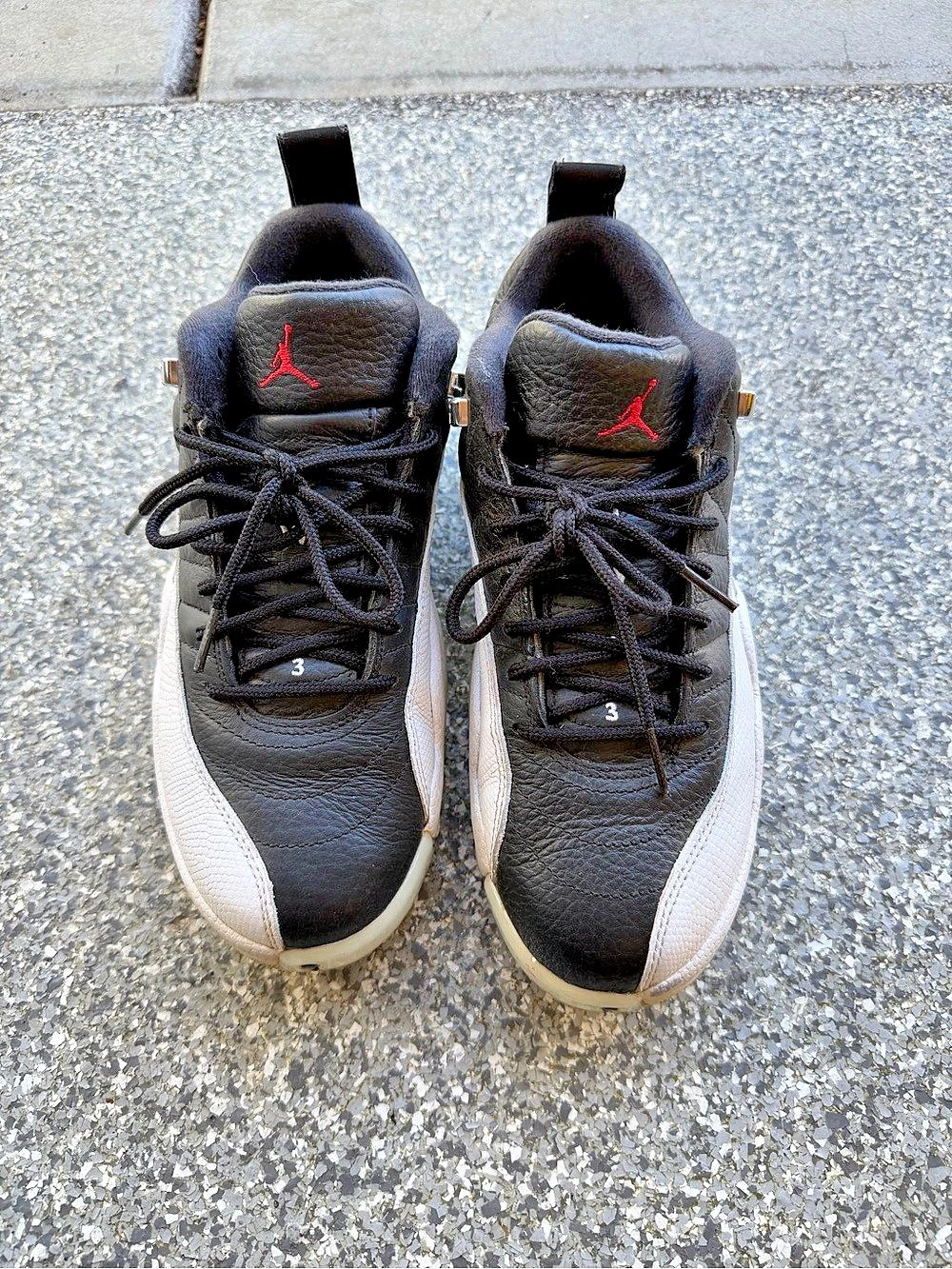 Jordan Air Jordan 12 Retro Low Golf 'Playoffs' Black & White US 8